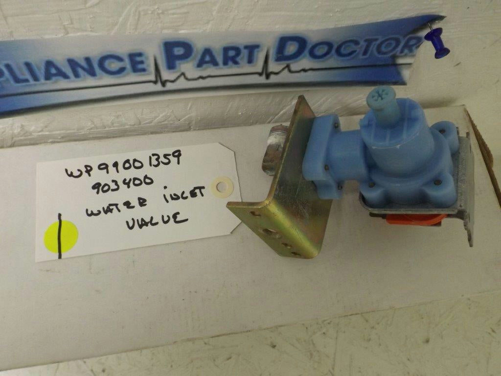 JENN AIR MAYTAG DISHWASHER WP99001359 903400 WATER INLET VALVE USED JENN AIR MAYTAG DISHWASHER WP99001359 903400 WATER INLET VALVE USED